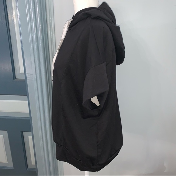 Gilli Black Short Sleeved Hoodie NWT - Picture 3 of 8